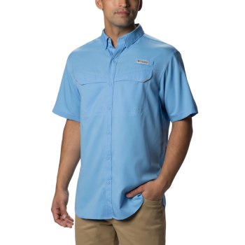 Columbia PFG Low Drag Offshore Short Sleeve, Camisa Blancos Para Hombre | 581720-HKV